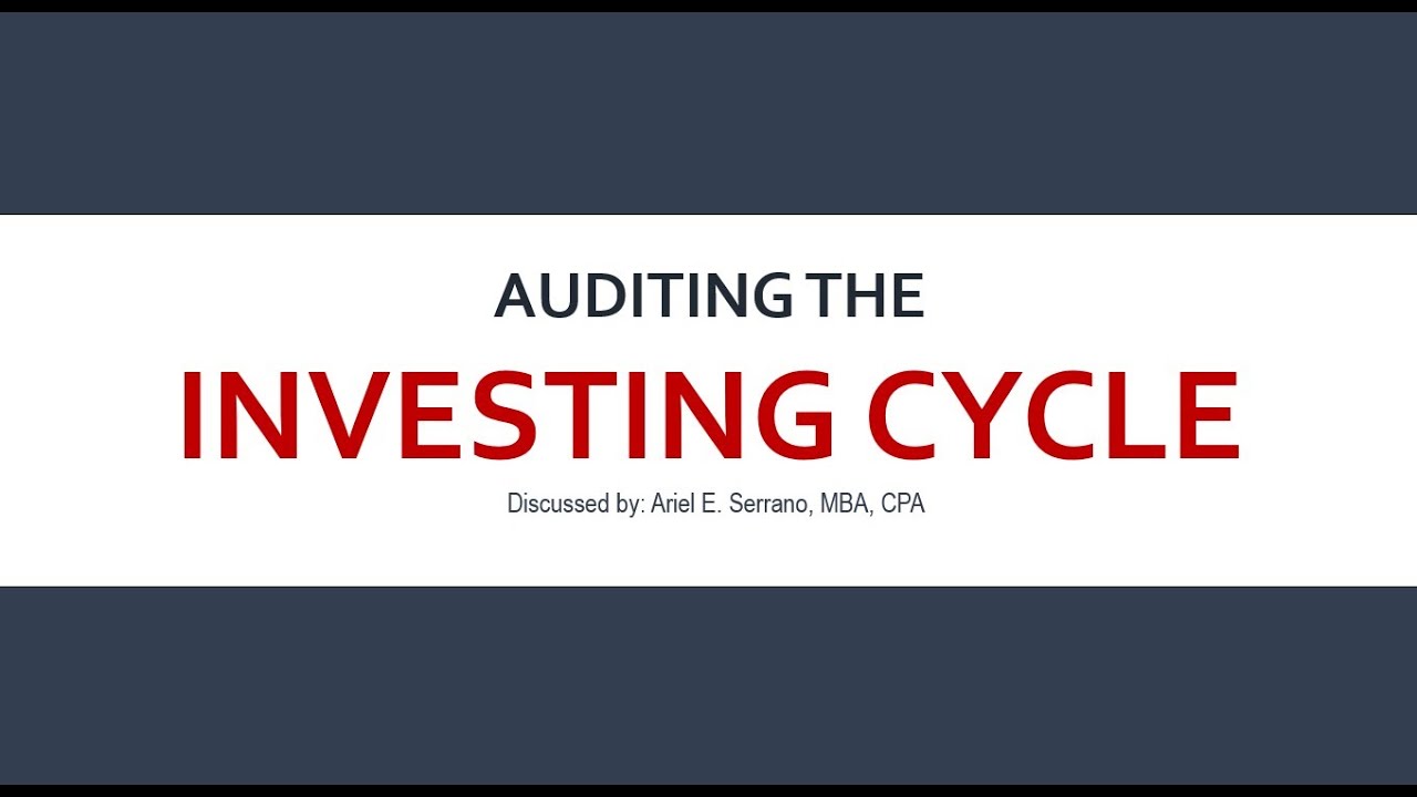 Auditing the Investing Cycle | Risk Assessment and Risk Response