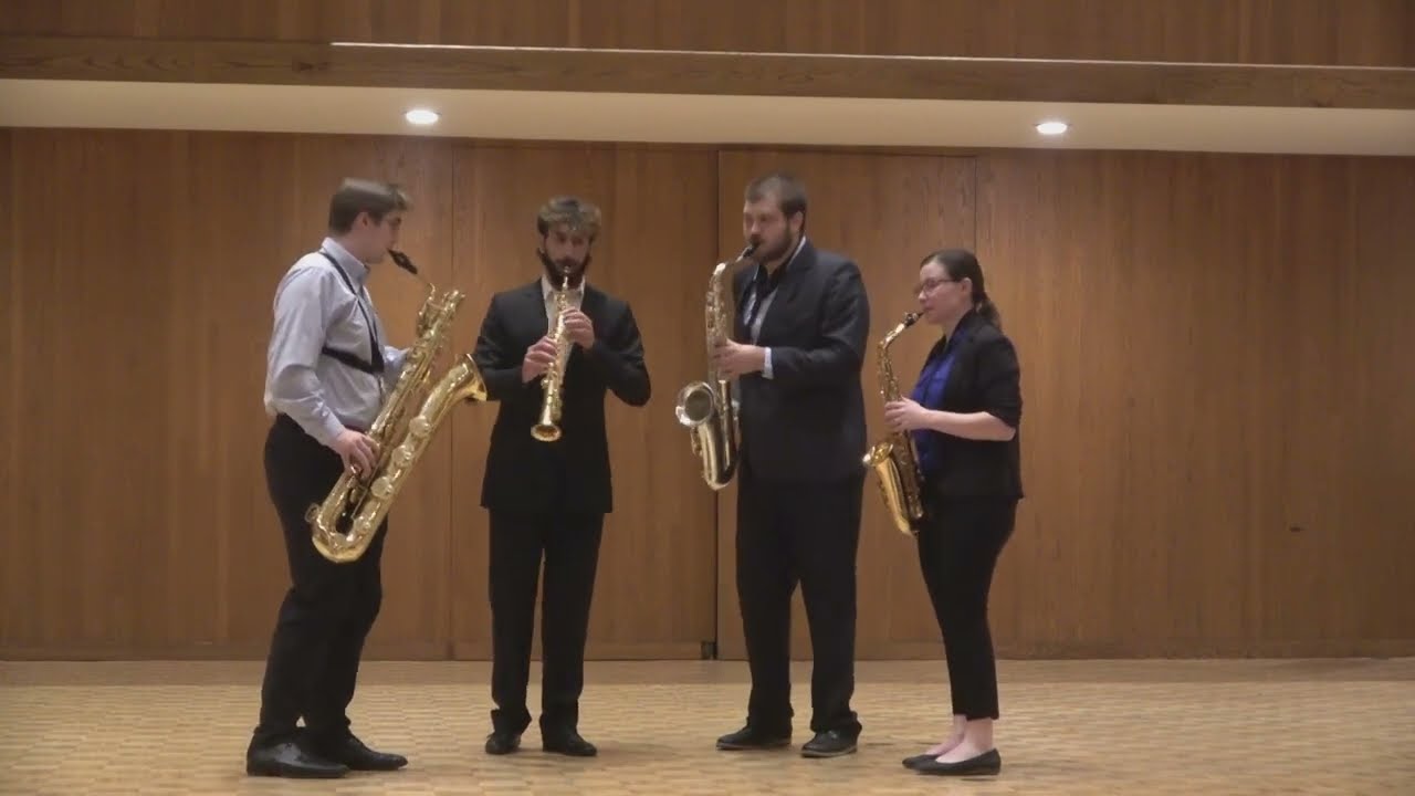 History of the Tango, Bordel 1900 - Piazzolla - OBU Saxophone Quartet