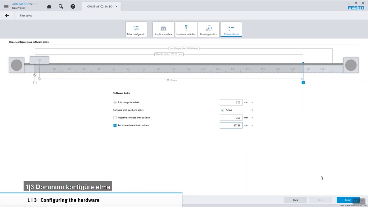 CMMT AS Servo Sürücü Parametrelendirme Ayarları
