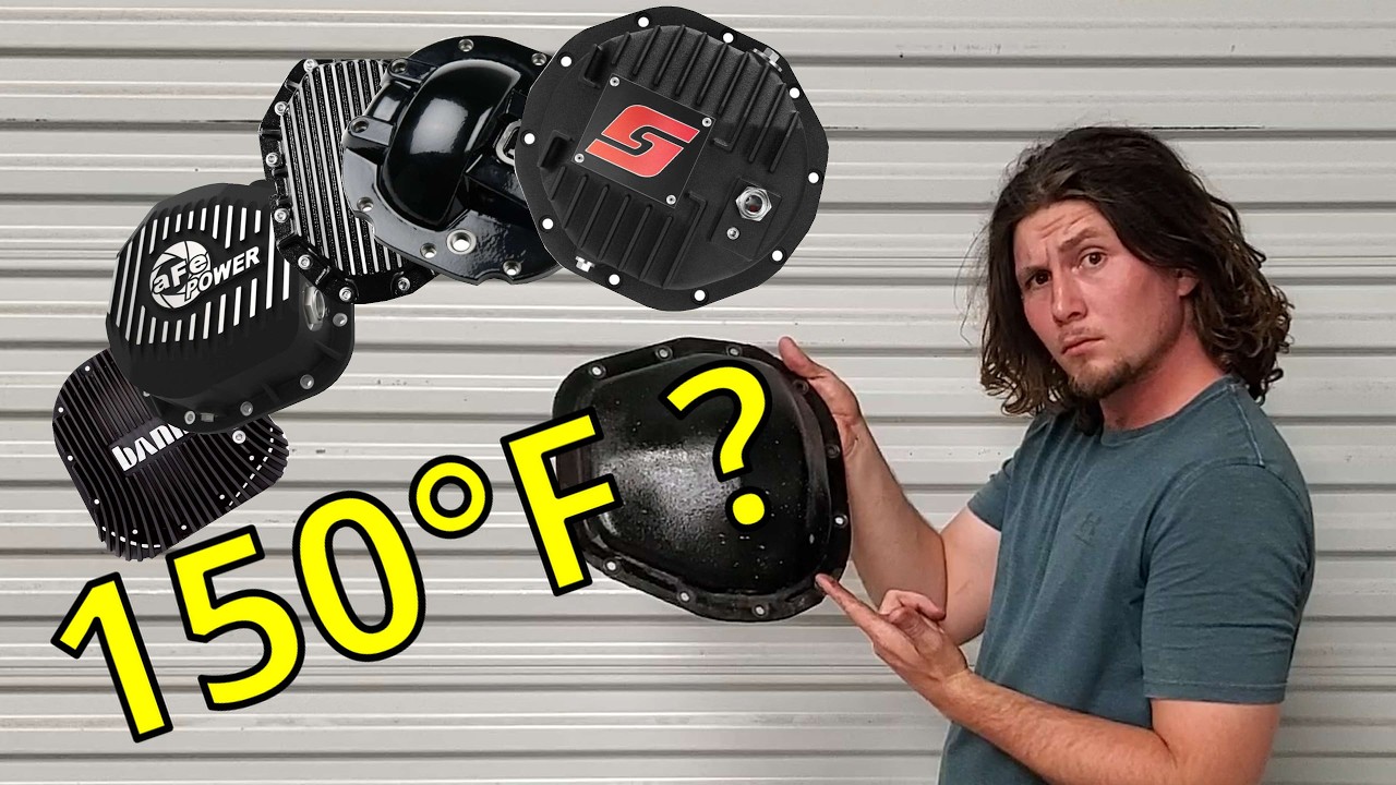 Lower temps with aftermarket diff covers? - before/after test