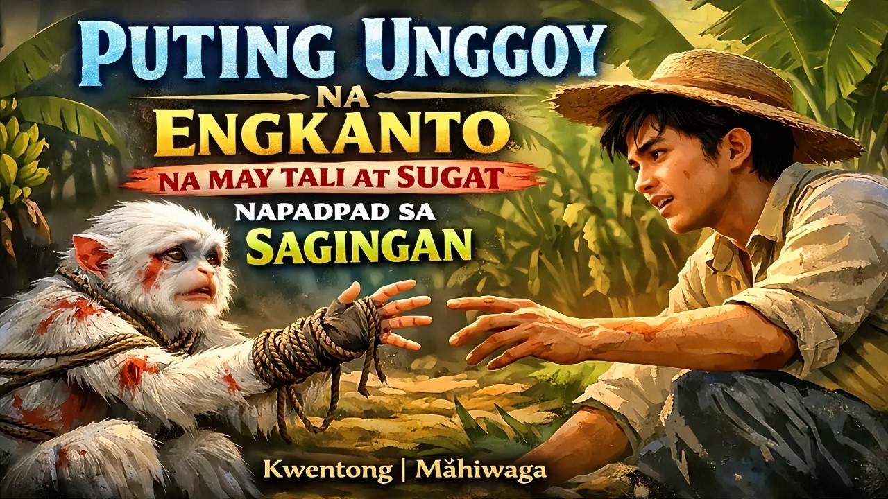 PUTING UNGGOY NA ENGKANTO NA MAY TALI AT SUGATAN NAPADPAD SA SAGINGAN NG MAGBUBUKID | True Story