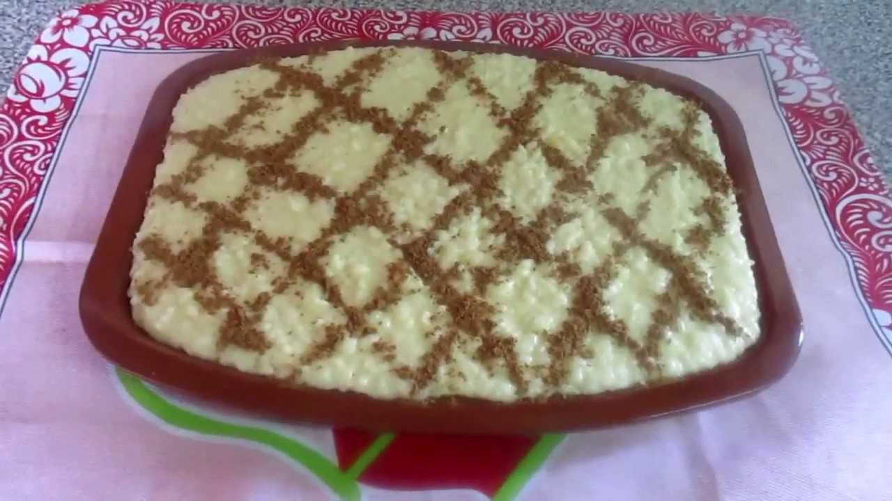 Arroz doce a moda de sao miguel