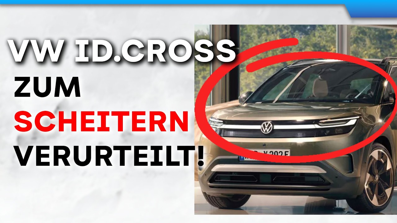 💥Der ID.Cross zeigt: VW hat V&Ouml;LLIG die Kontrolle verloren