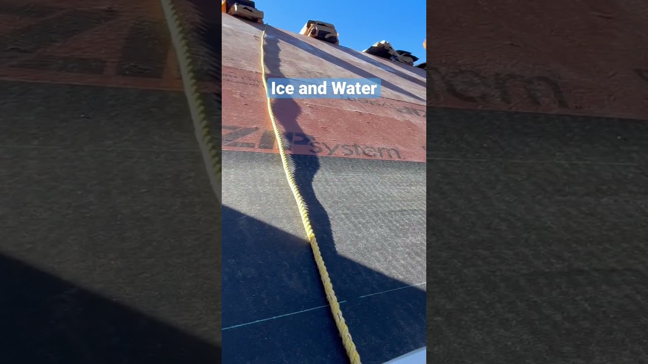 Ice and Water Installation
