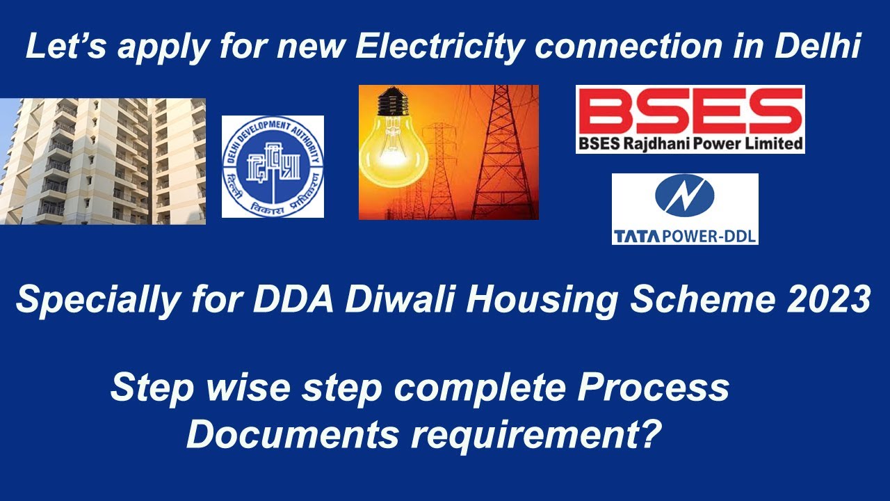 Electricity connection in Delhi🔥 I Dwarka sector 14 & 19B electricity connection I BSES I TPDDL 🔥DDA