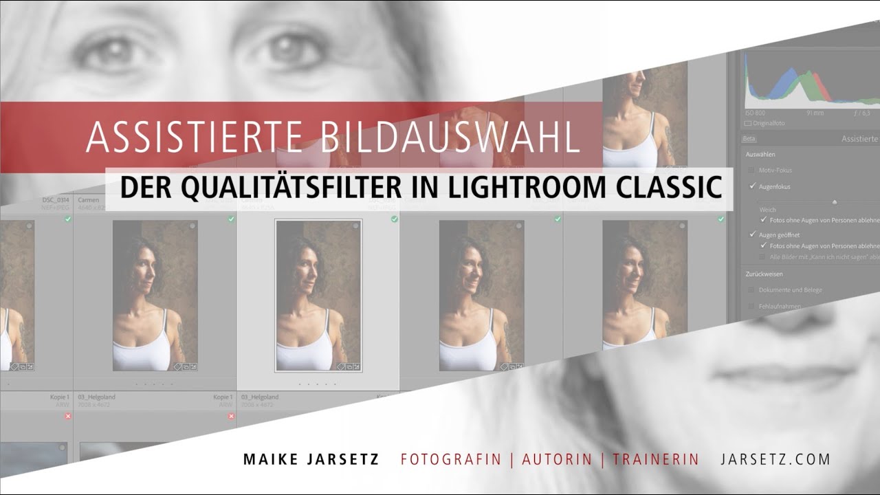 Assistierte Bildauswahl in Lightroom Classic