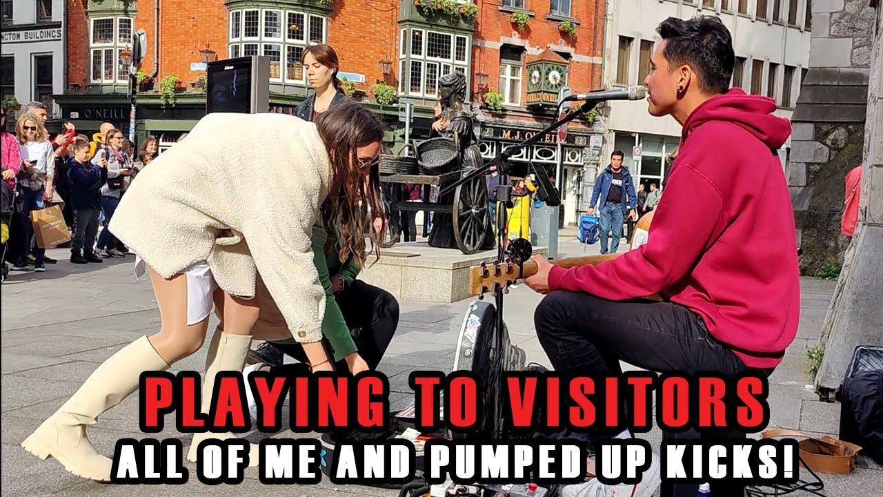 ENTERTAINING VISITORS with ALL OF ME/PUMPED UP KICKS