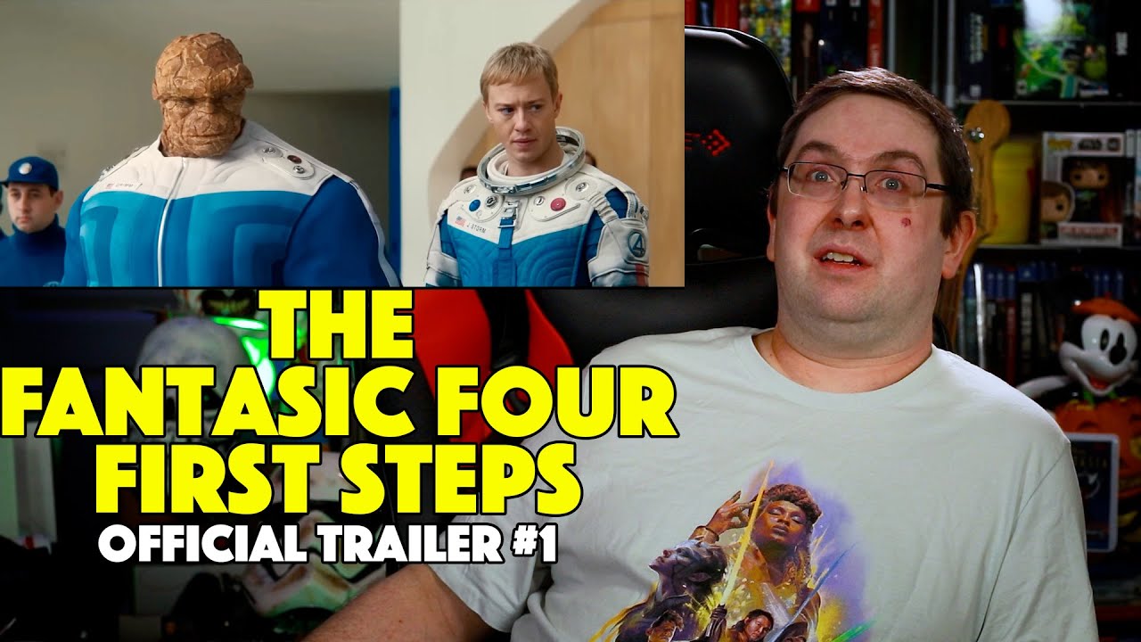 REACTION! The Fantastic Four: First Steps Trailer #1 - Pedro Pascal Marvel Movie 2025