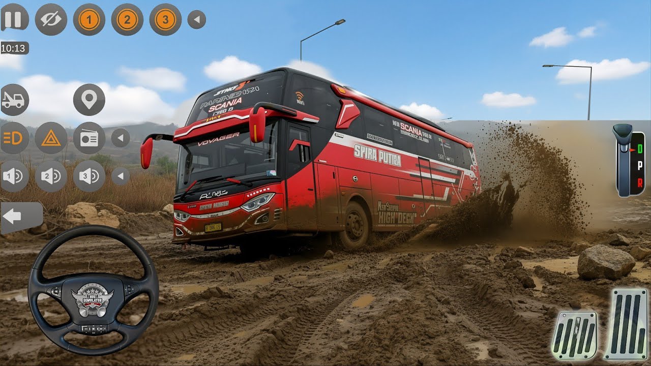 Scania Bus Leaves Everyone Behind in Extreme Off-Roading | The Ultimate Bus Simulator Challenge