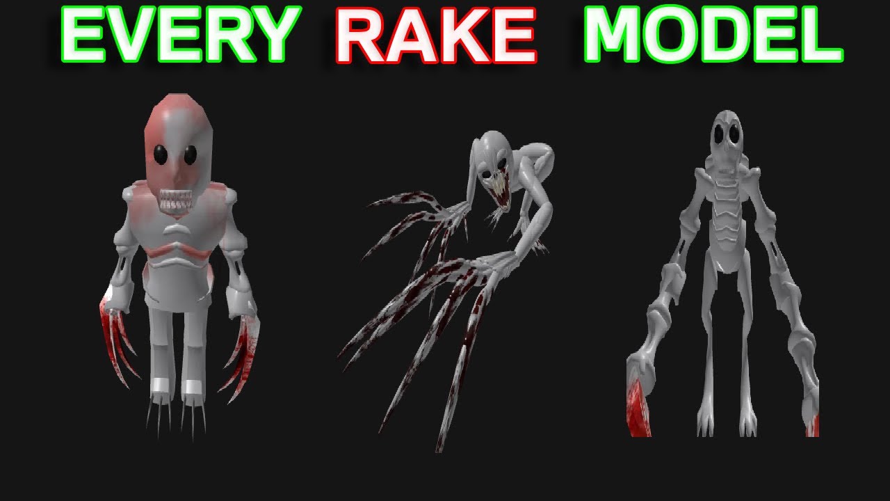 Analyzing ALL RAKE MODELS from the Rake (By RVVZ) | RoyalHunterRBX