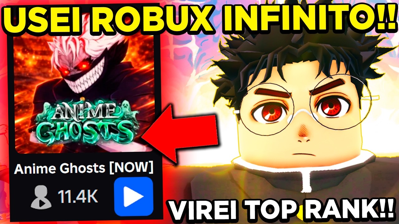 HYPE!! LANÇOU o NOVO JOGO MAIS ESPERADO e PEGUEI TOP RANK USANDO ROBUX INFINITO!!