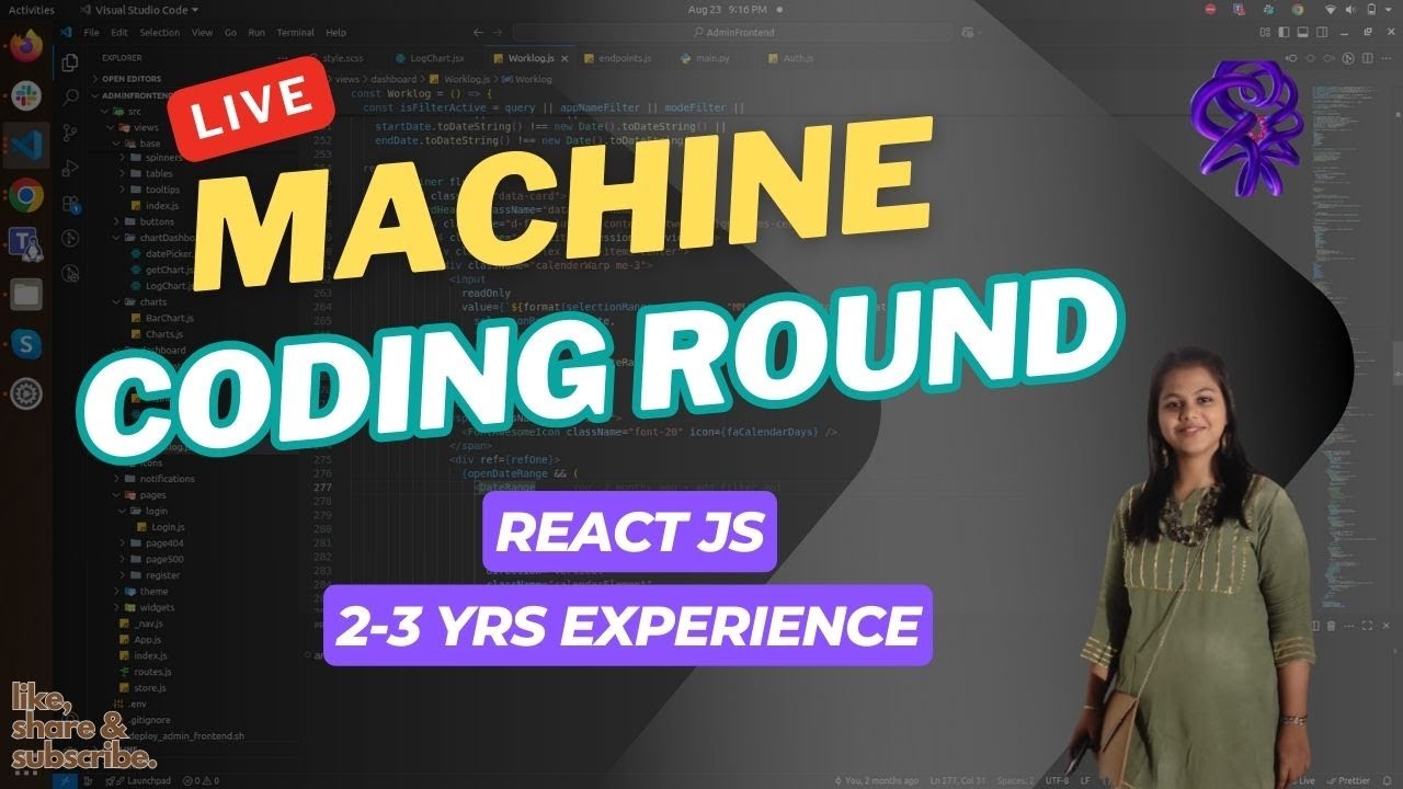 Accenture React JS ,  Redux Interview Questions & Answers | 2-3 Years Experience | Machine coding 