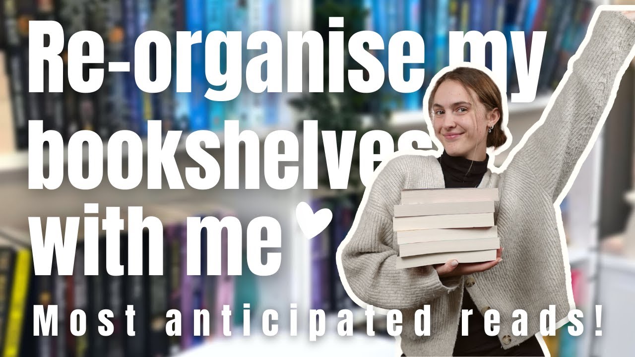 Organising my books + bookshelf tour 2023 | booktube