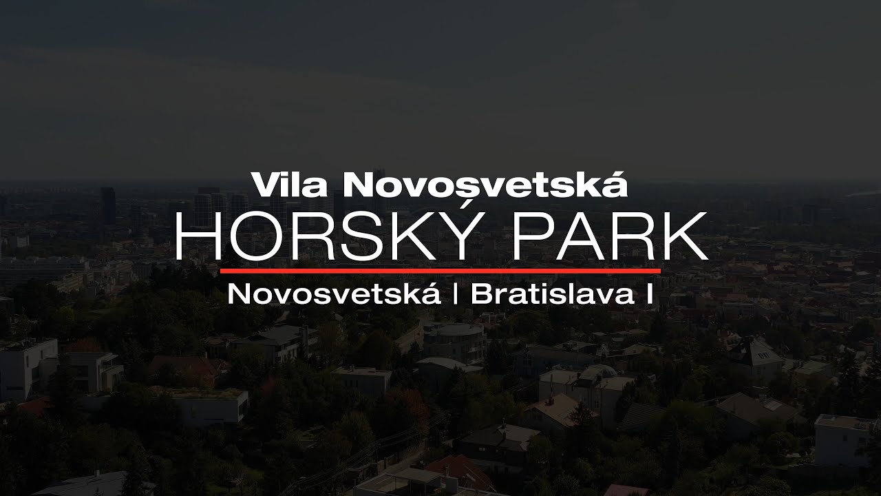 NA PREDAJ/FOR SALE Unikátna Vila Novosvetská