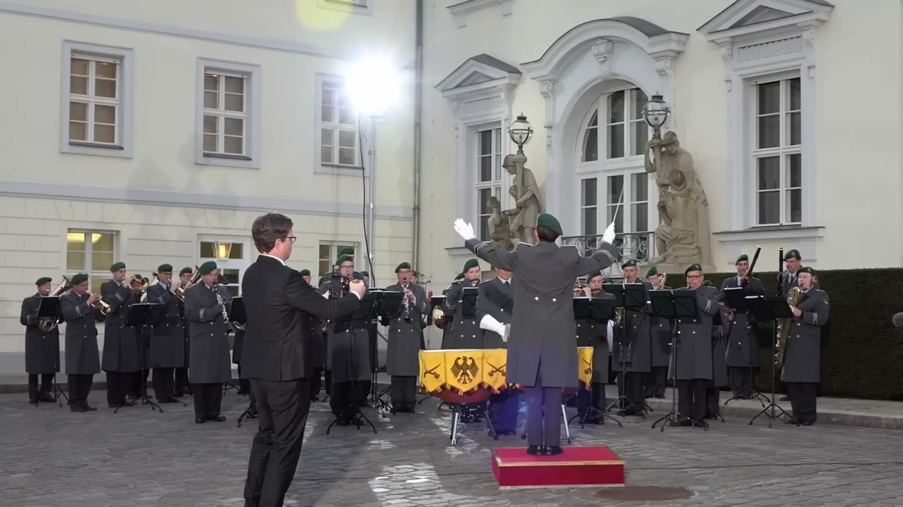 King Charles III state visit in Berlin, Germany - Coburg March (Koburg Marsch)
