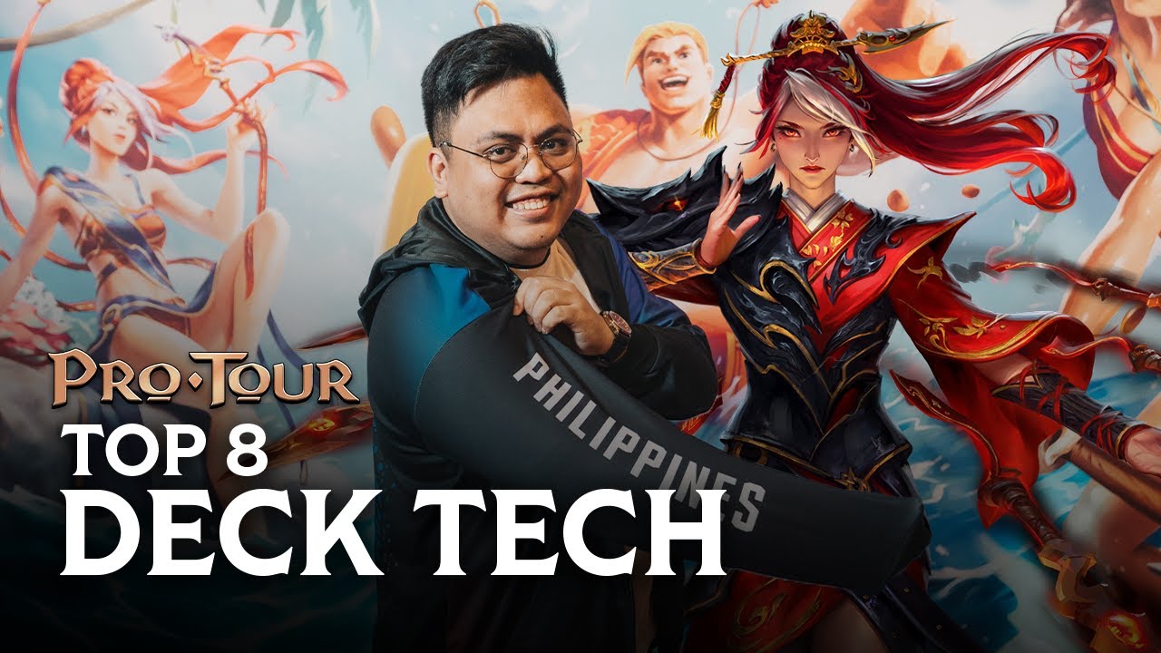 Pro Tour Singapore Top 8 Deck Tech | Nathaniel Jerald Bea - Cindra, Dracai of Retribution