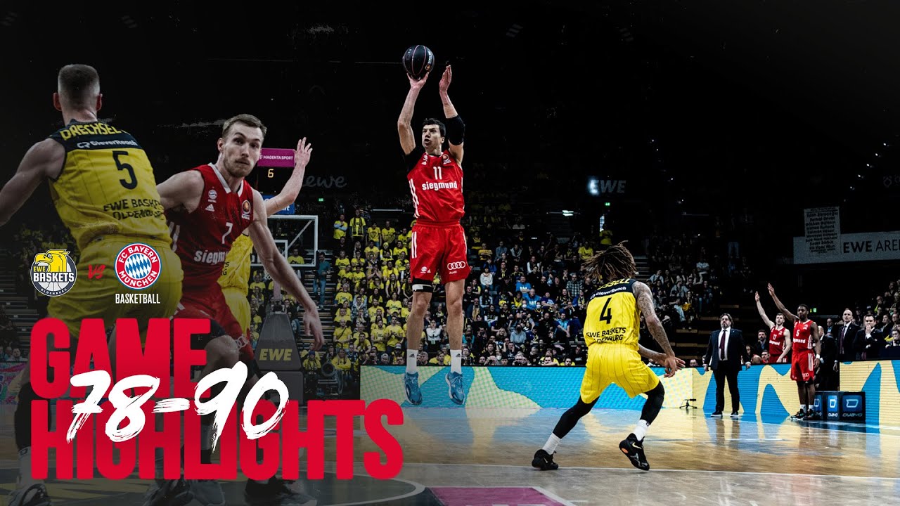 FC Bayern München Highlights | Oldenburg - FCBB 78:90 | Pokal 22/23 | Finale