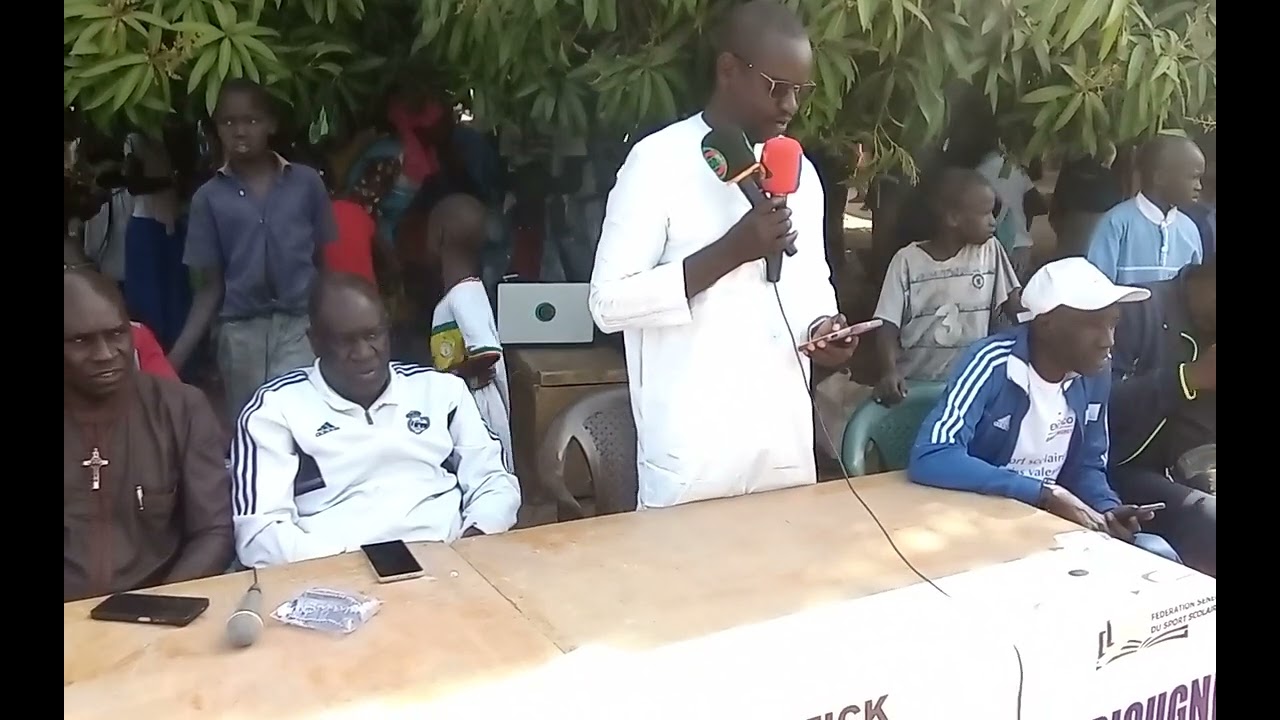 JOURNEE DE LANCEMENT DU SPORT SCOLAIRE DU DSS DE FOUNDIOUGNE/DIOSSONG, LE VENDREDI 16 JANVIER 2026.