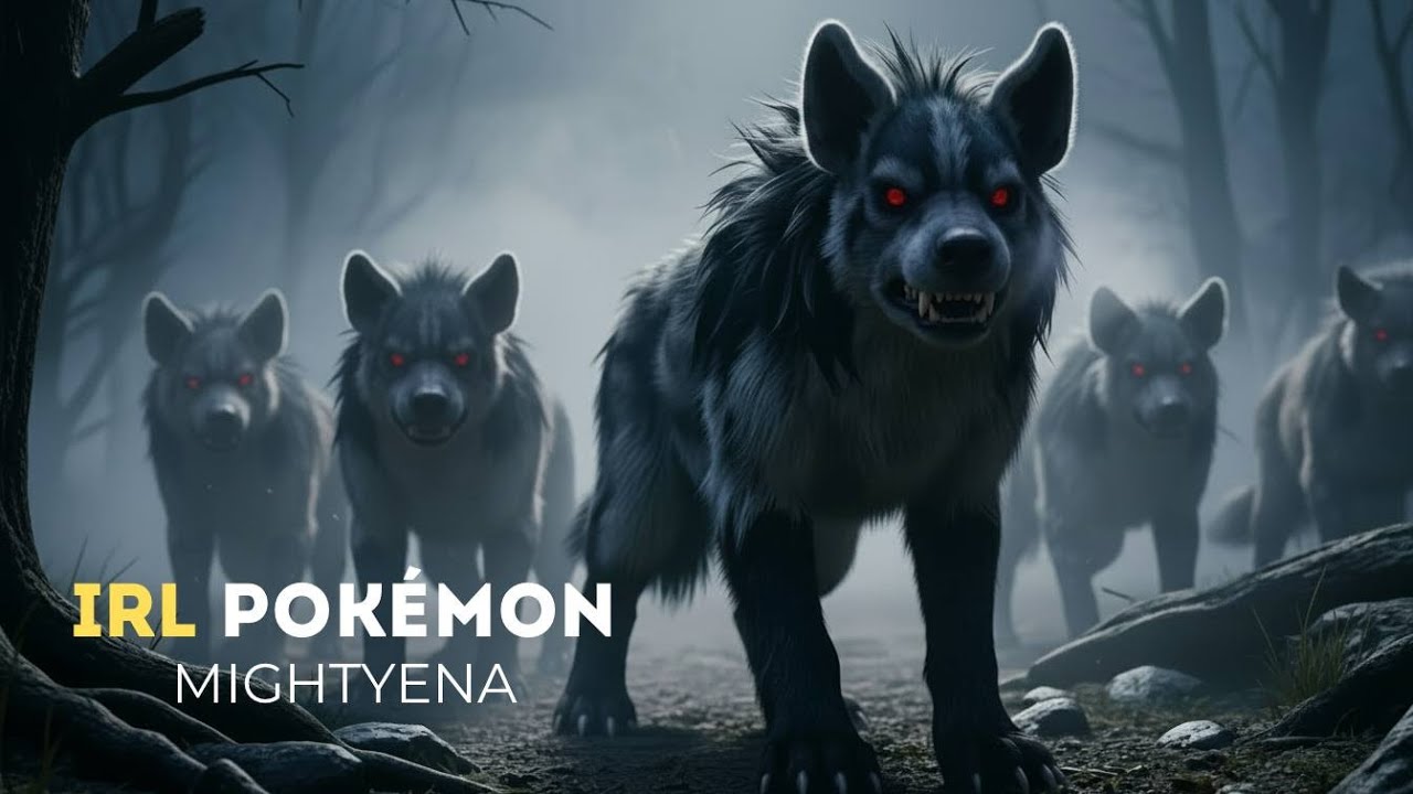 Real Life Pok&eacute;mon &mdash; Mightyena | Savanna Predator