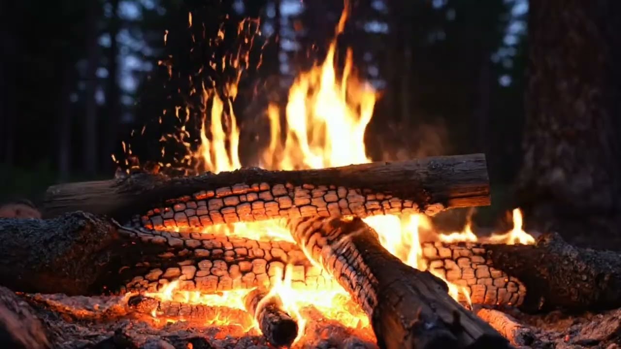 Sleep Like a Baby with Gentle Campfire Sounds