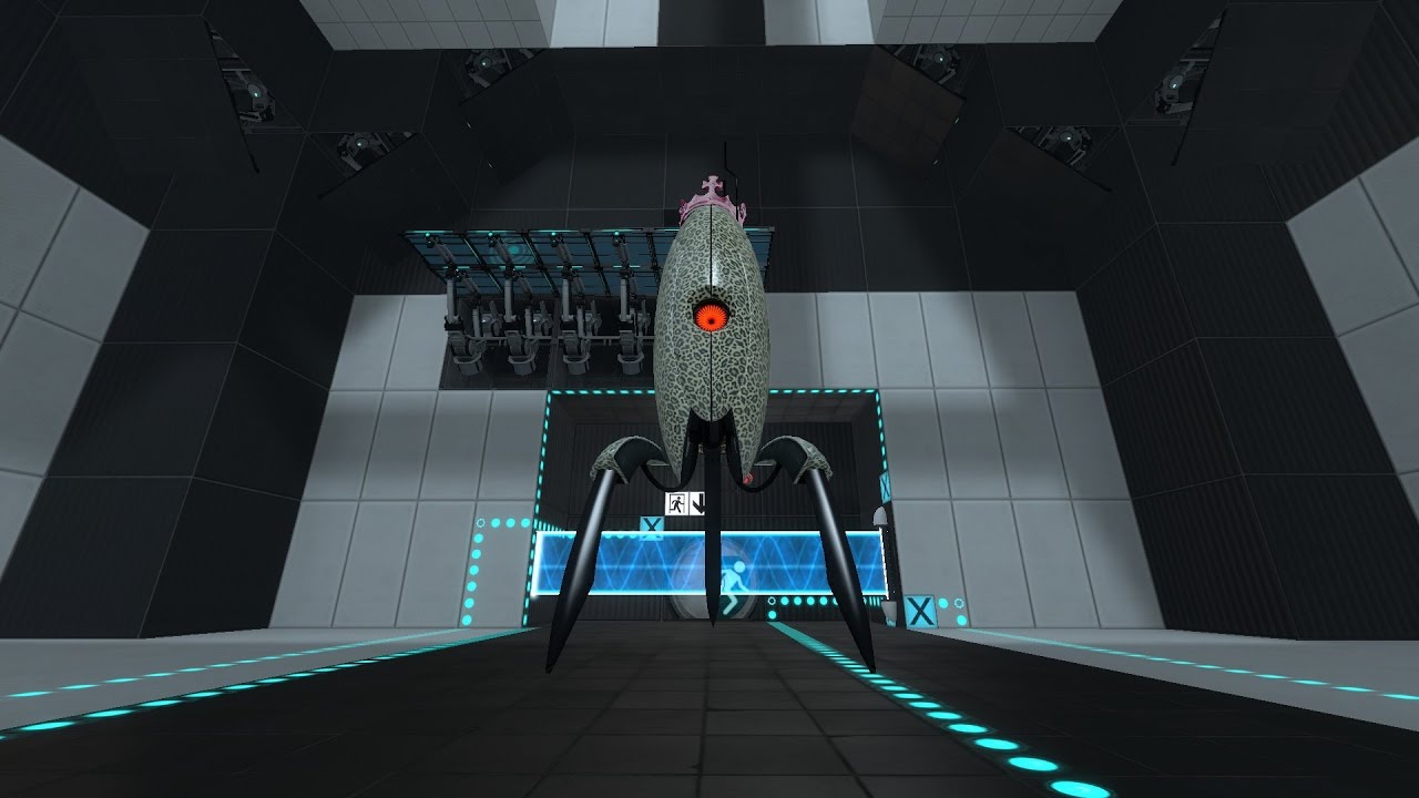Animal King turret REMASTERED | Portal 2