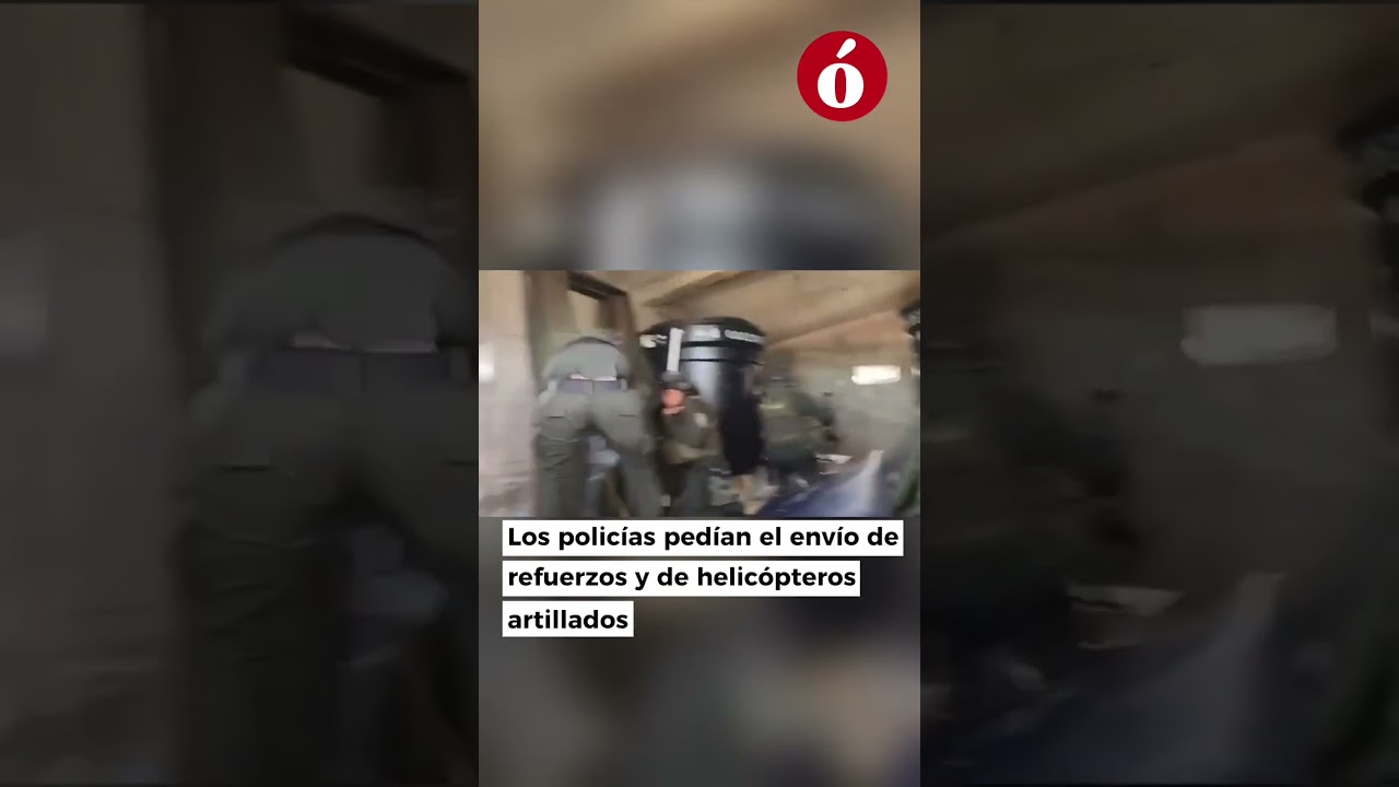 El angustioso llamado de los polic&iacute;as durante ataques de disidencias en Cauca