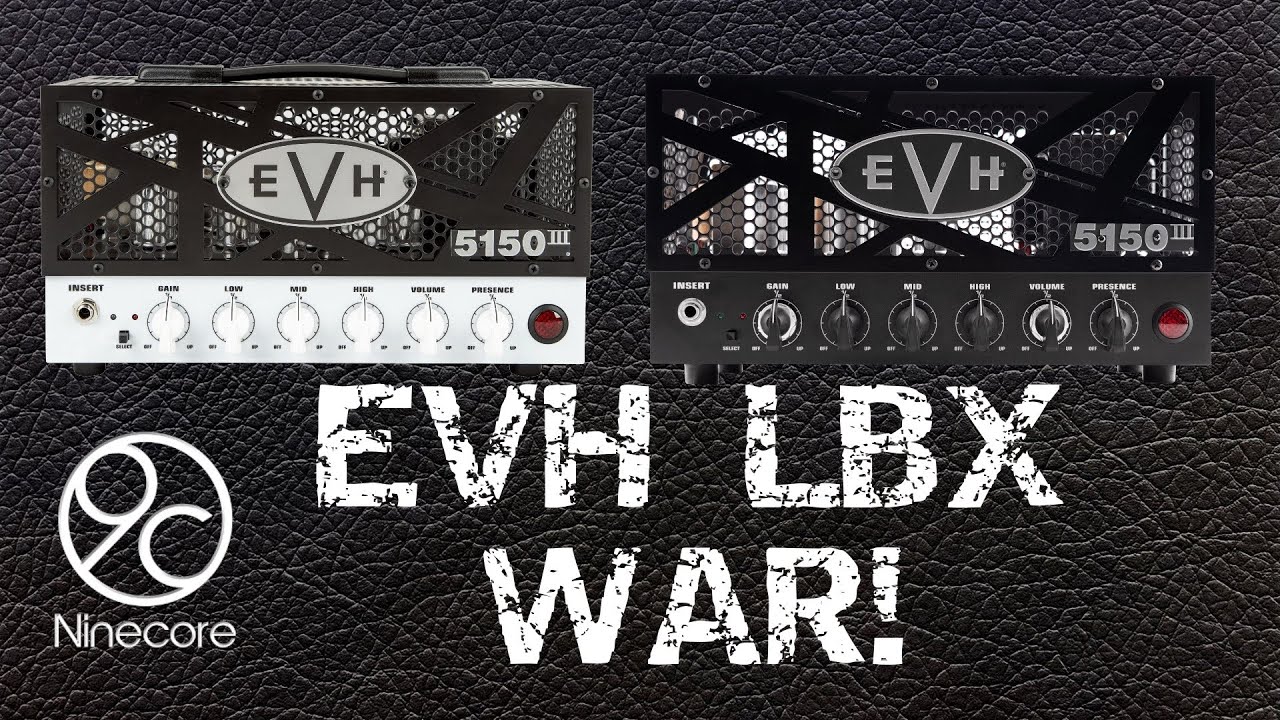 EVH 5150iii LBX 1 V LBX-s STEALTH