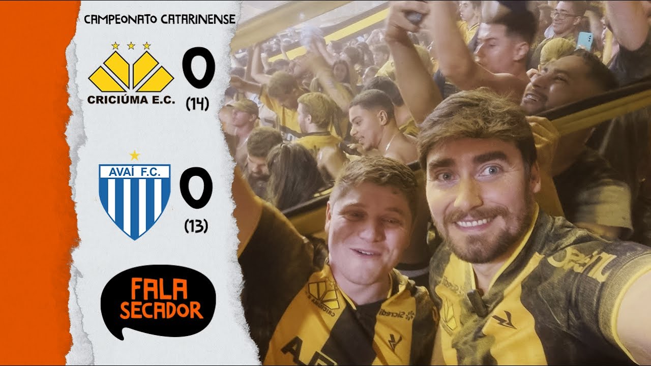 30 COBRANÇAS DE PÊNALTI E CLASSIFICAÇÃO ÉPICA / CRICIÚMA 0 (14) X 0 (13) AVAÍ / VLOG 129