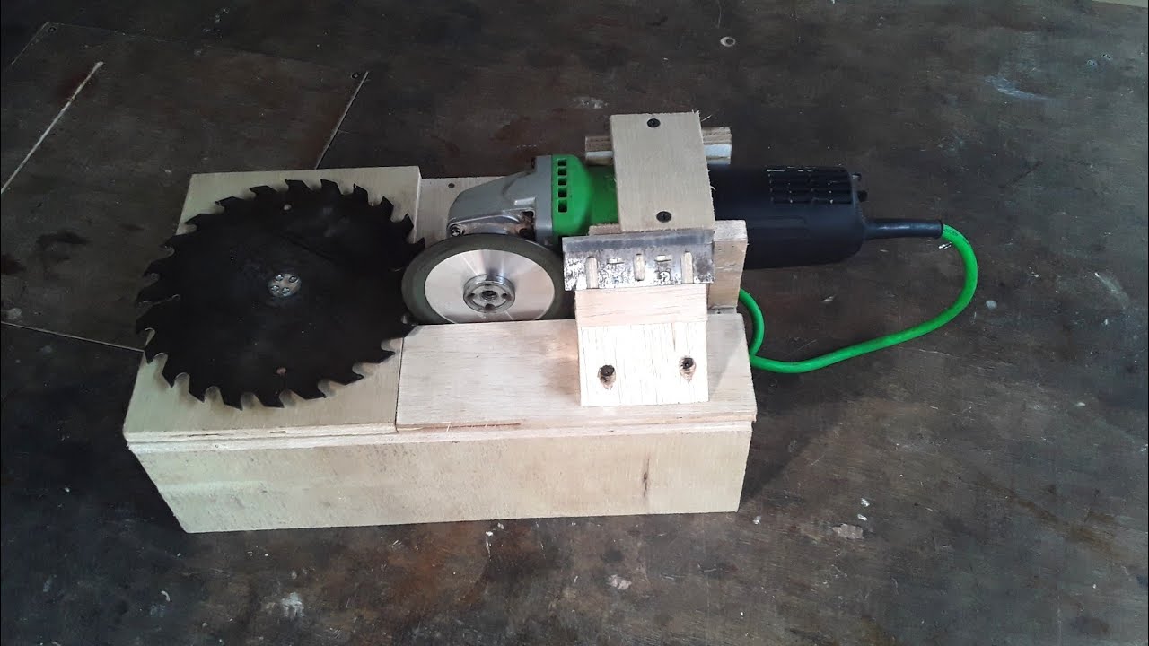 Membuat alat asah pisau planer & gergaji circular saw