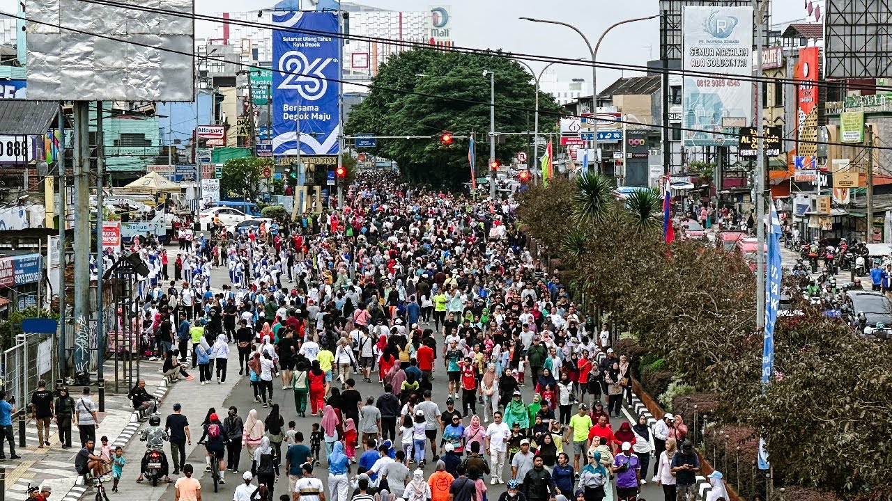 4K | PERDANA CFD DI DEPOK, JALAN MARGONDA - 4 Mei 2025