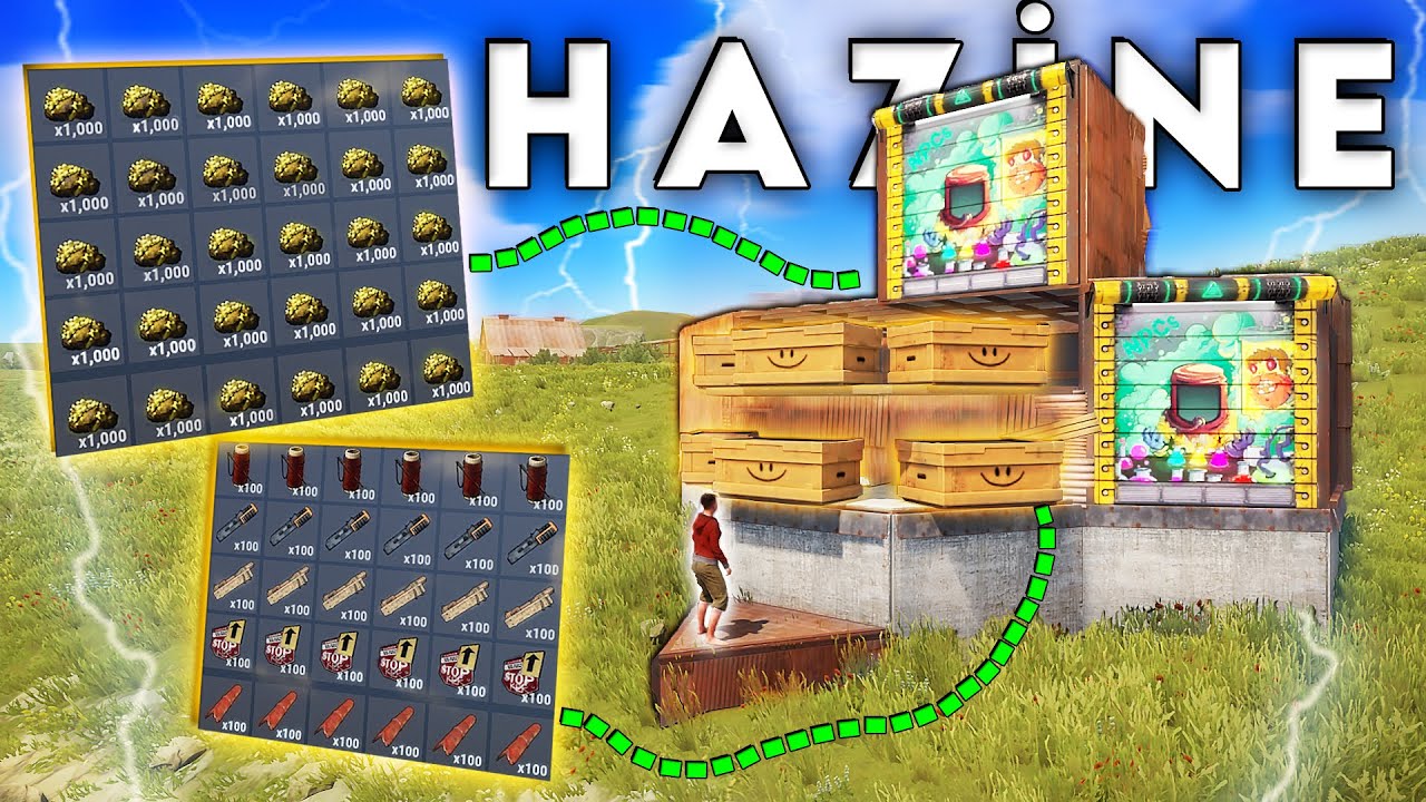 HAYATIMDA ALDIĞIM EN İYİ İNTİKAM HİKAYESİ ! (25 C4 ile YIKIM VAKTİ) Rust Türkçe Film