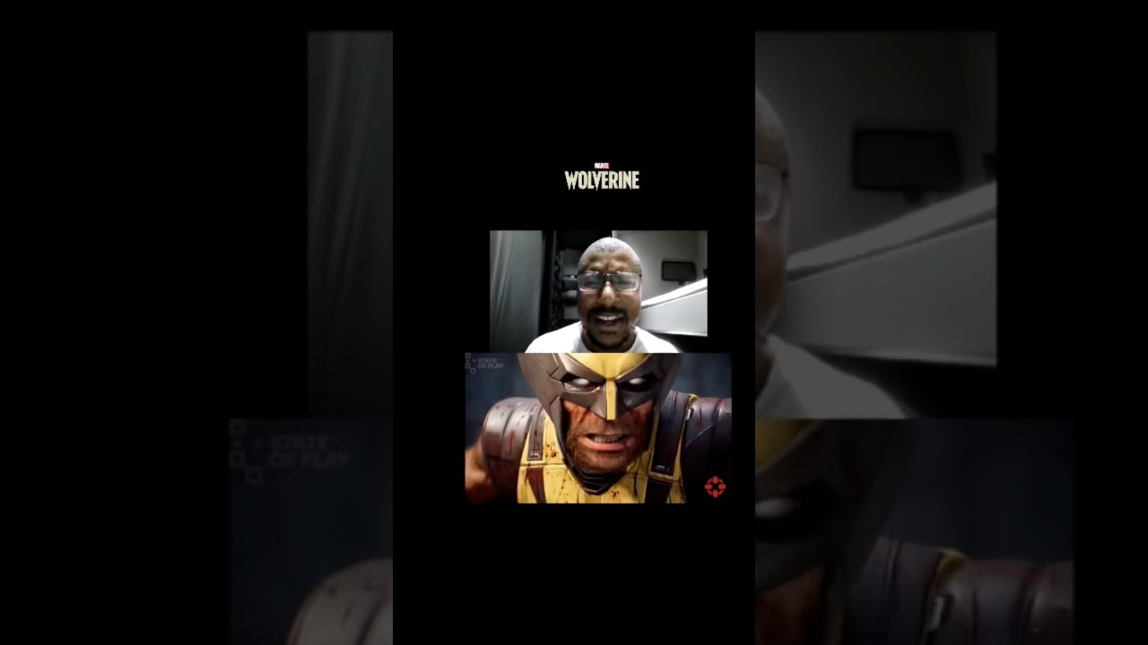 Wolverine Gameplay Trailer Reaction! #stateofplay2025 #marvelswolverine #capcut #shorts