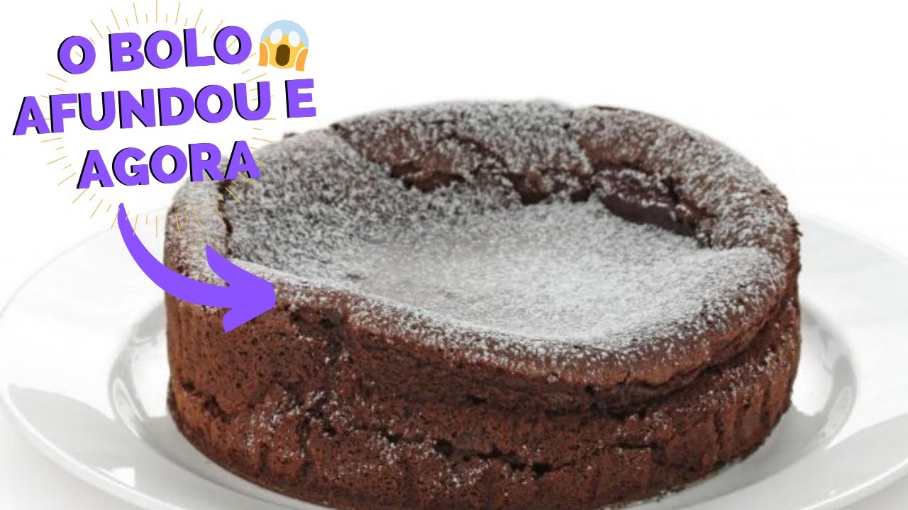 PORQUE O BOLO AFUNDA NO MEIO? E COMO RESOLVER? Polly Belem