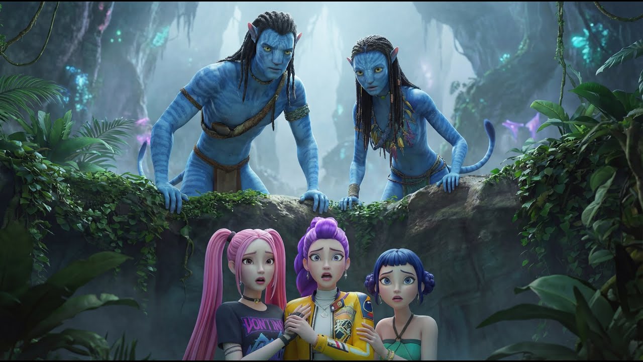OMG! Rumi, Mira & Zoey Were Surrounded by Mysterious Creatures 😱🌿 | KPOP Demon Hunters