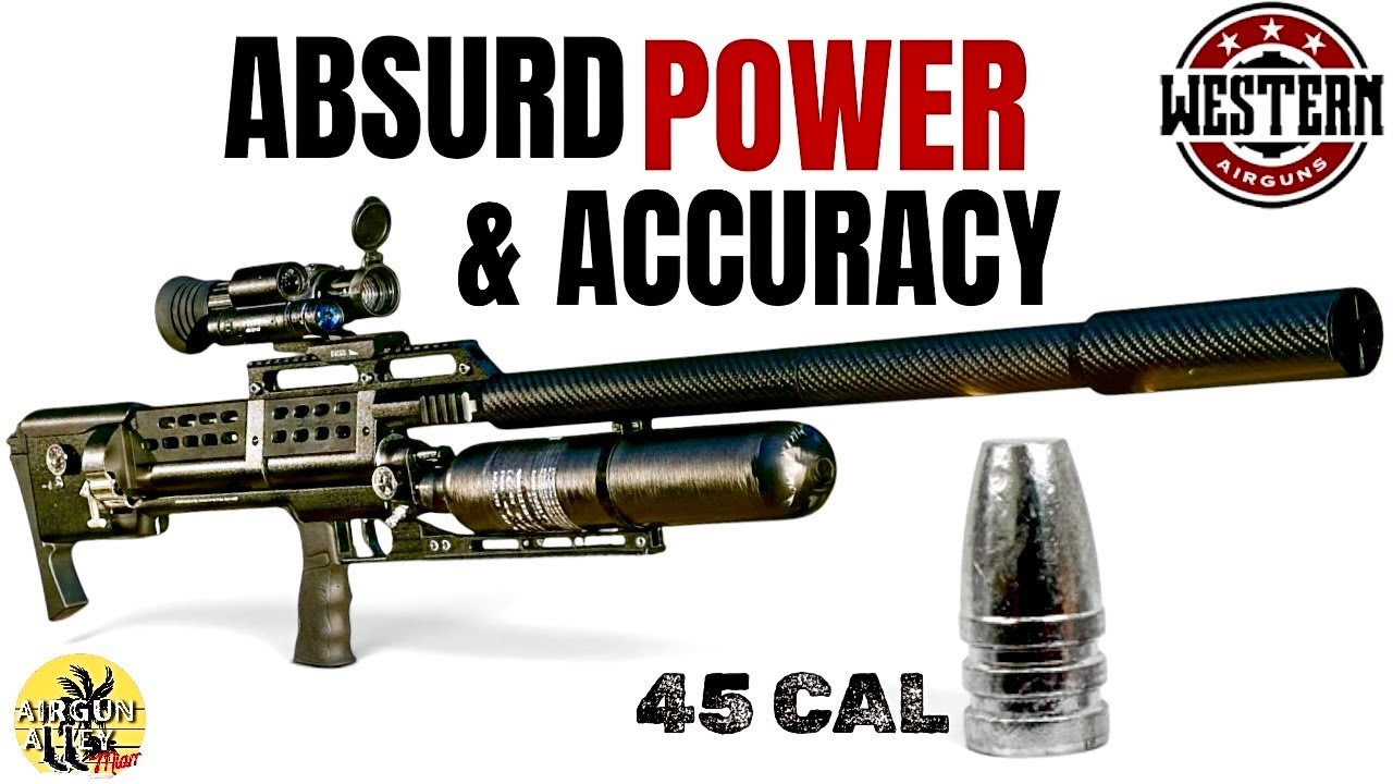 THE &lsquo;BENTLY&rsquo; OF AIRGUNS | Western Rattler 45 LONG STRIKE | Semi-Auto