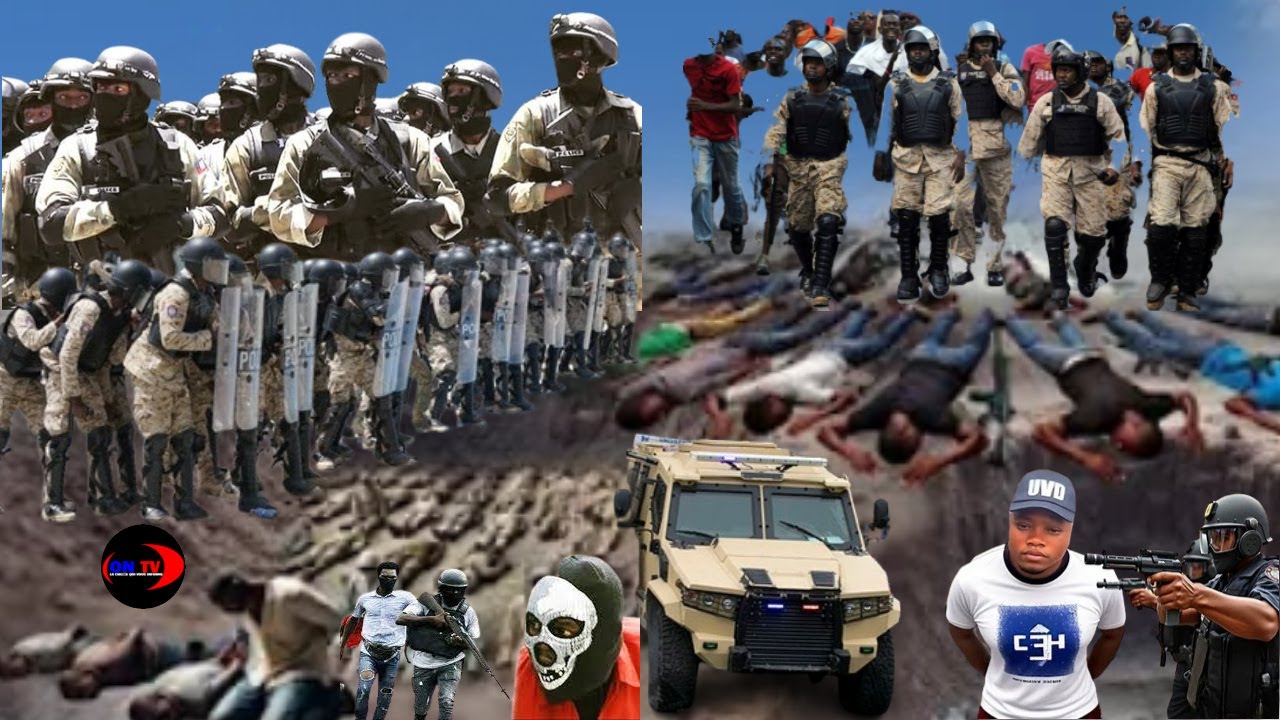 Lapolis lote bandi atè tankou mango pouri, anviwon 28 bandi mouri.profesè michel soukar bay verite a