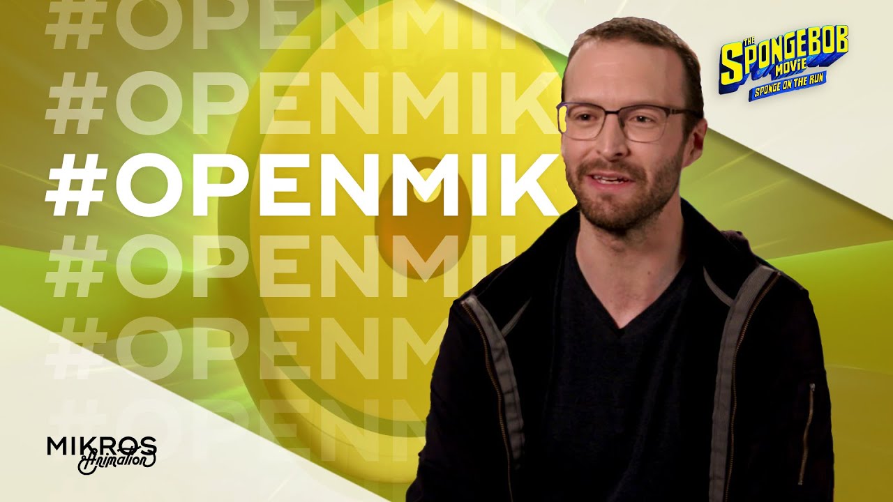 [#OpenMik] Jacques Daigle, Animation supervisor on #SpongeBobMovie