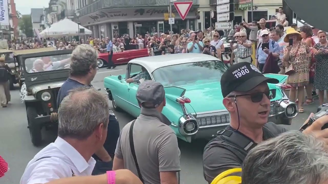Classic Cars beim Elvis-Festival in Bad Nauheim  2023