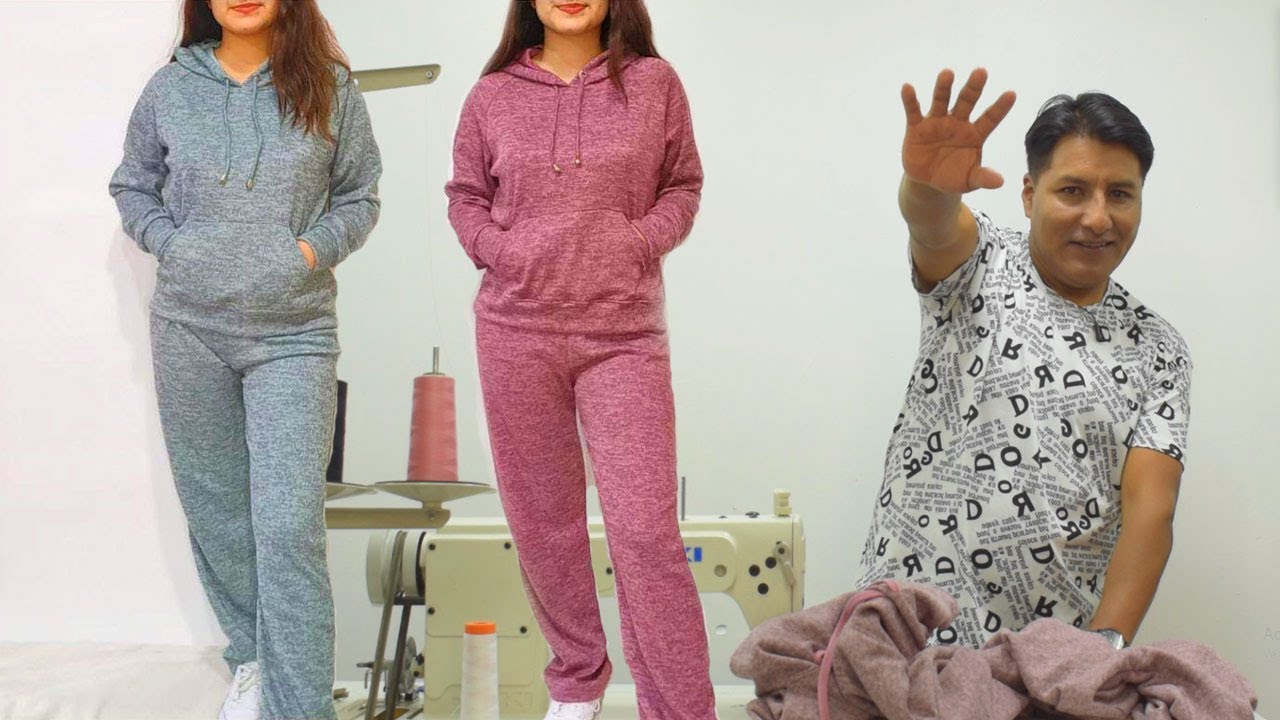 BONITO Y COMODO CONJUNTO BUZO Y POLERA PARA DAMA-CONJUNTO ANGORA-Tips De Confeccion
