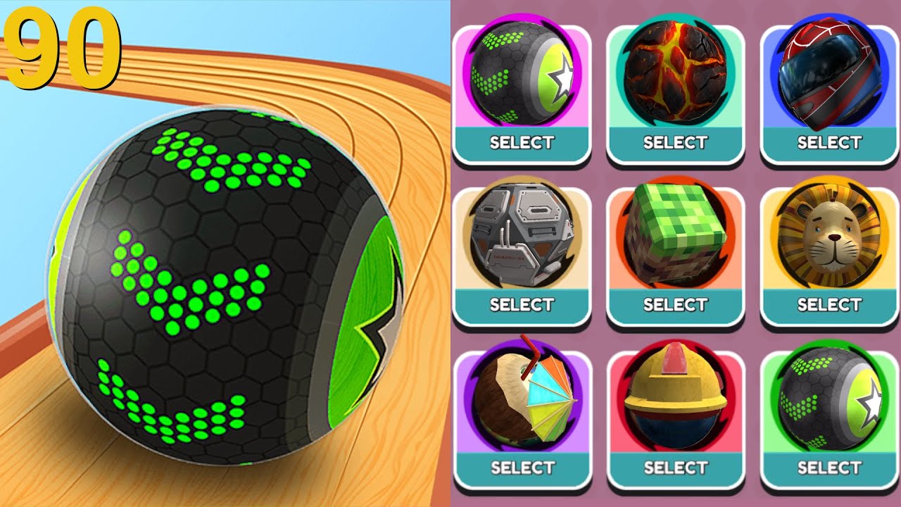 Going Balls Speedrun, Funny Fails Vs Challenge, Portal Run, Hard Level Android, iOS Gameplay 90