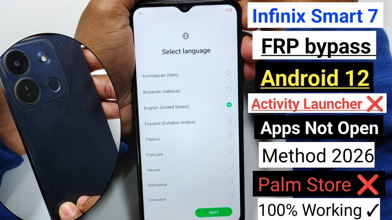 Обход FRP на Infinix Smart 7 в 2026 году | Разблокировка FRP на Infinix Smart 7 | Обход Google на...