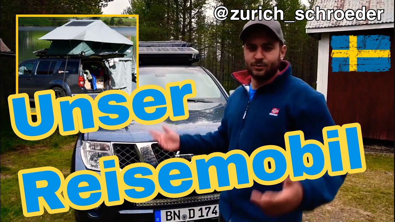Vorstellung unseres Reisemobils - Nissan Pathfinder mit Dachzelt und autarker Stromversorgung