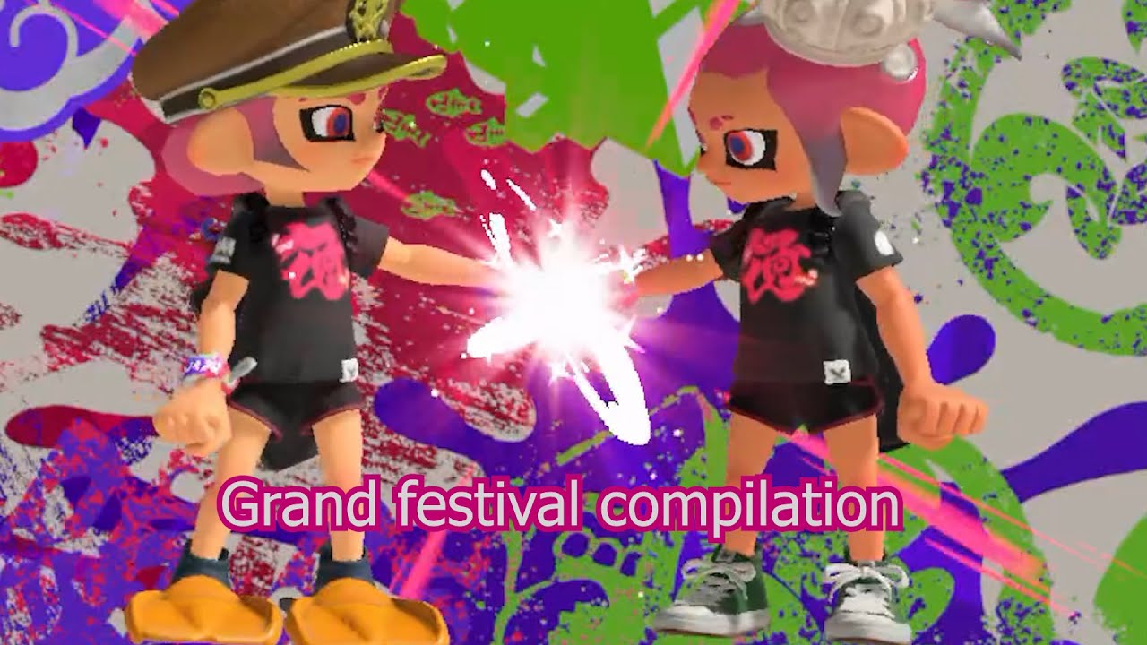 Splatoon 3 - Grand Festival Highlights (Team past)