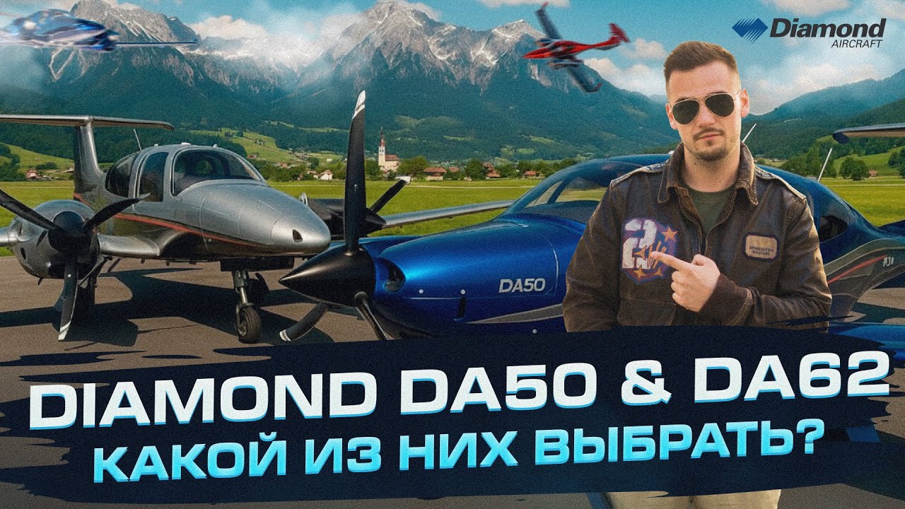 Diamond DA50 & DA62! Какой из них выбрать?