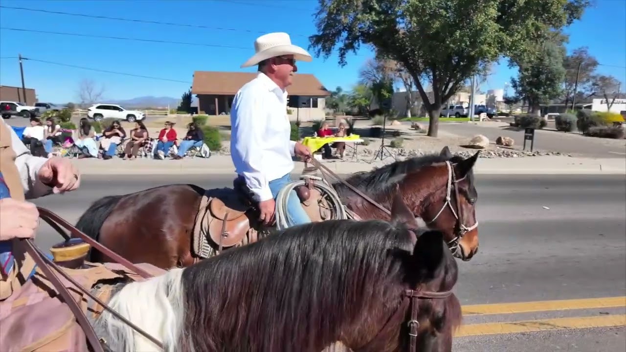 Desert Caballeros Ride in the Gold Rush Days Parade