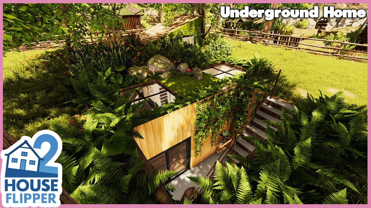 Underground Home | House Flipper 2 Sandbox Mode - Build and Tour