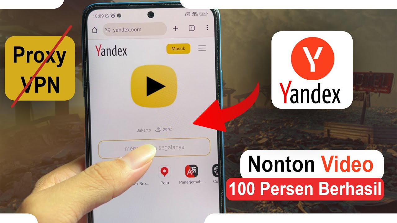 Cara Terbaru 2025 100% Berhasil Membuka Yandex Google Chrome Tanpa VPN Dan Proxy