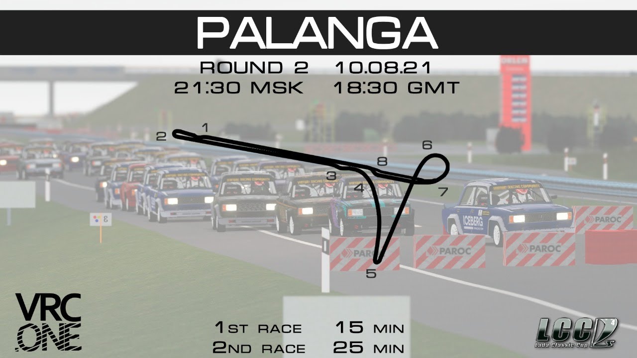 VRC.ONE Lada Classic Cup | Round 2 - Palanga | RACEDAY!!!