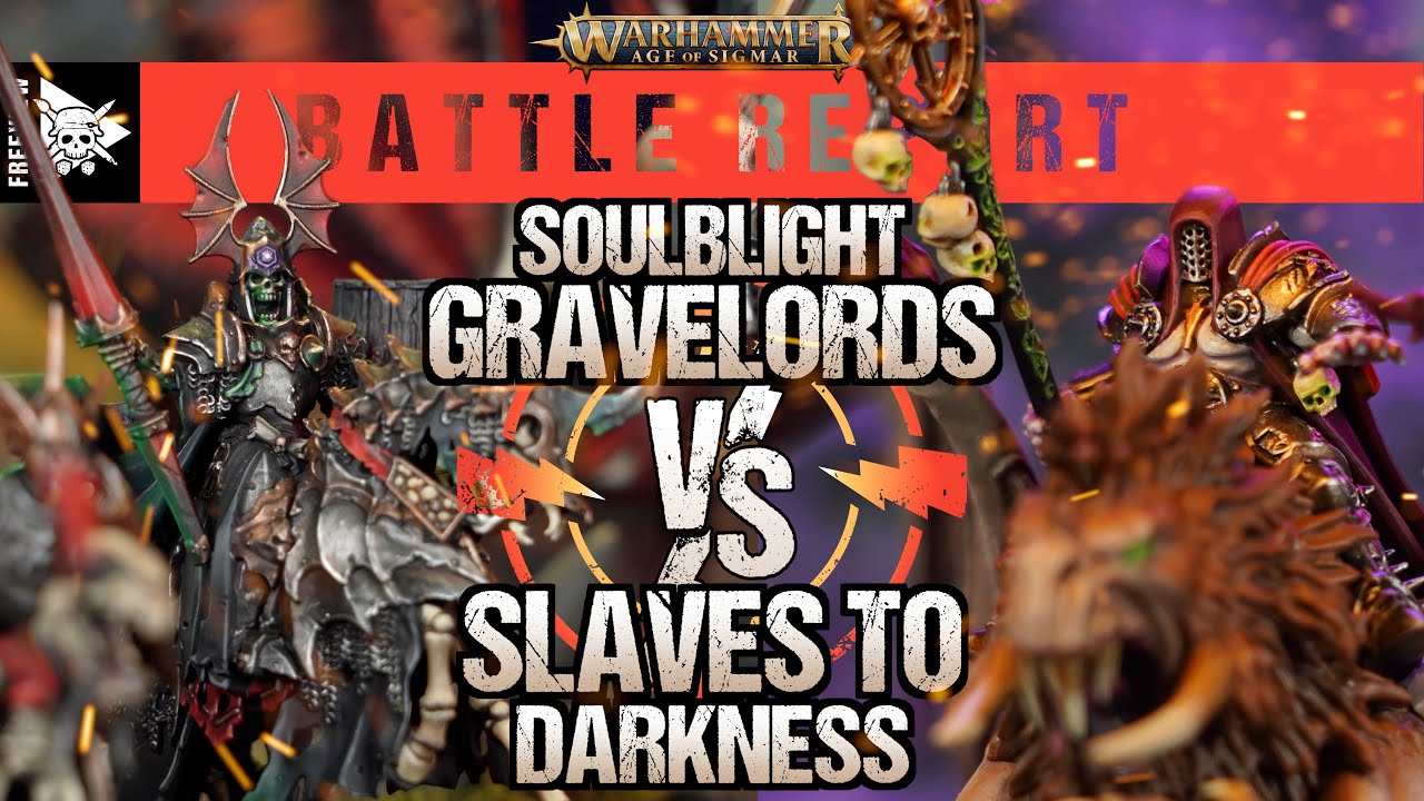 Slaves to Darkness vs Soulblight Gravelords | Age of Sigmar Battle Report