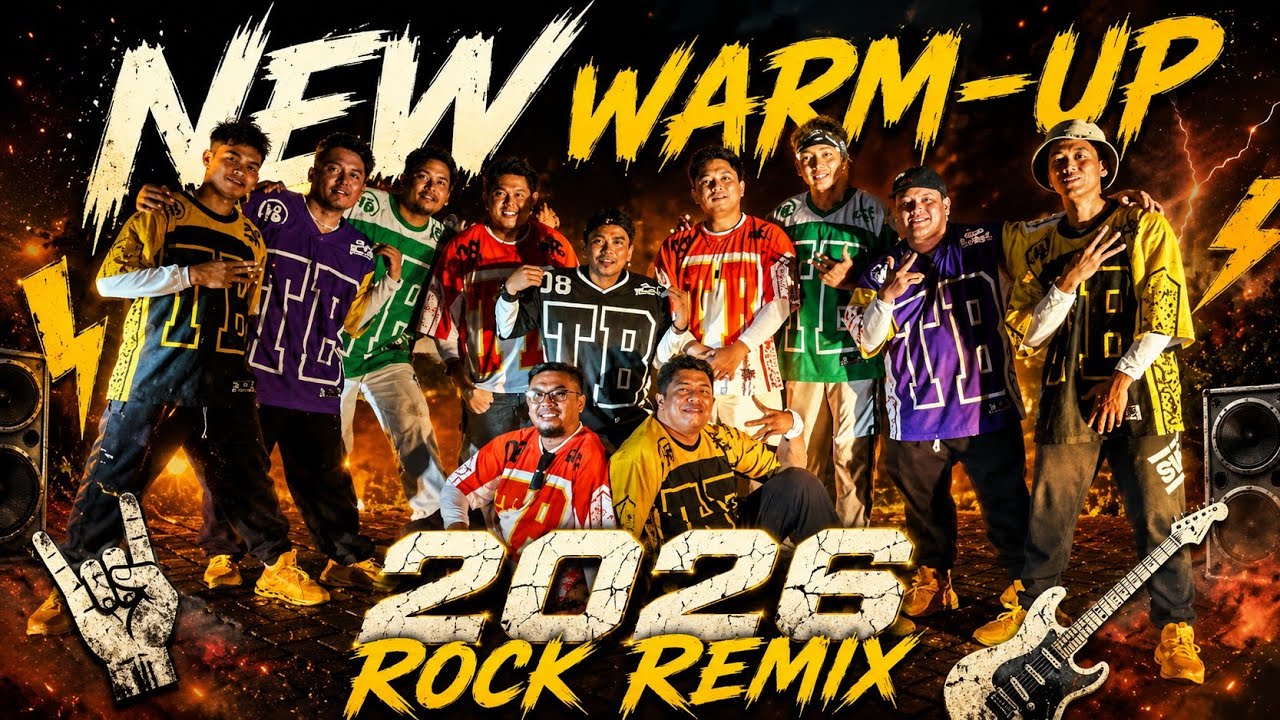 NEW WARM UP 2026 ( ROCK VERSION ) | Chris.Atives Remix  | DANCE FITNESS | Team Baklosh 